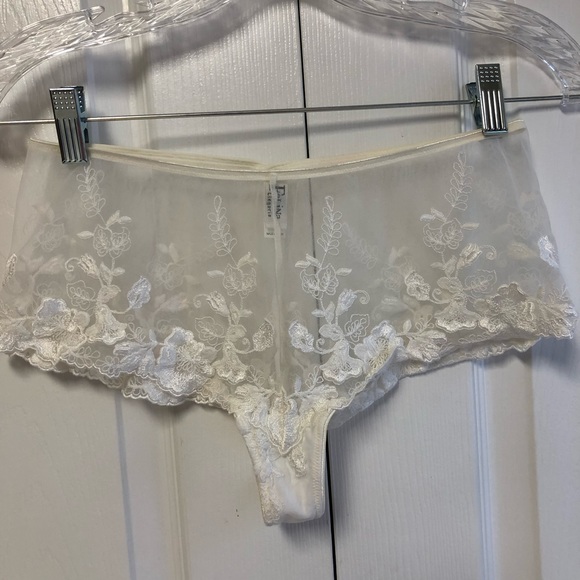 Felina Intimates & Sleepwear Felina Linguine Lace With Mesh Medium